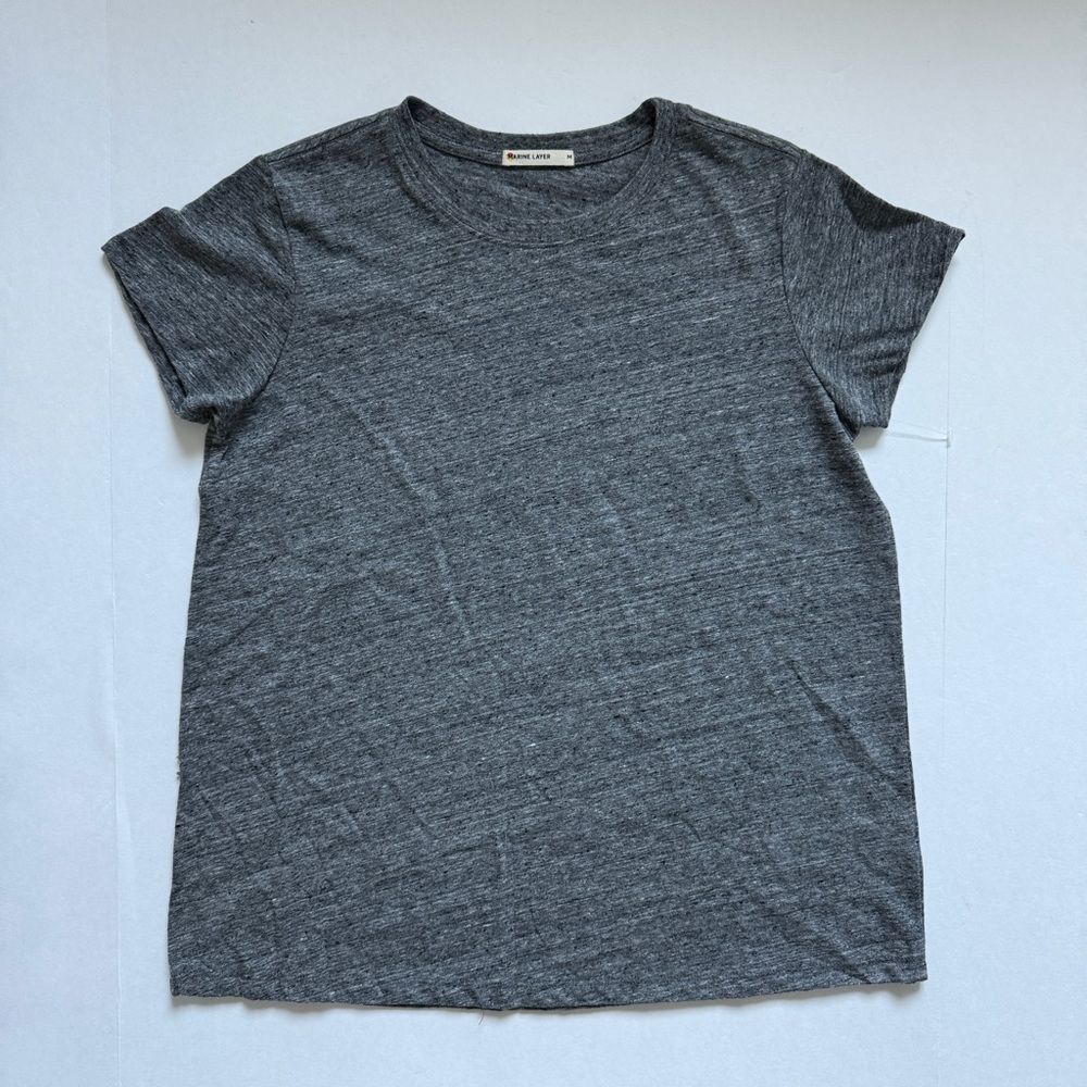 Marine Layer Gray Short Sleeve Tee